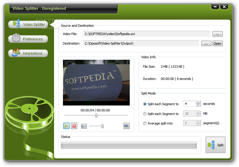 OposoftƵָ7.2_Oposoft Video Splitter 7.2