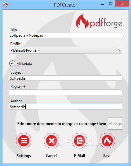 Pdf Creator Change Temp Folder