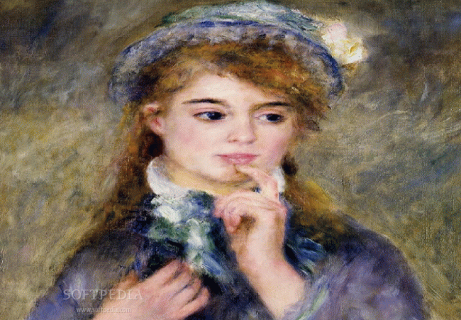 Screenshot 1 of Pierre-Auguste Renoir Screensaver