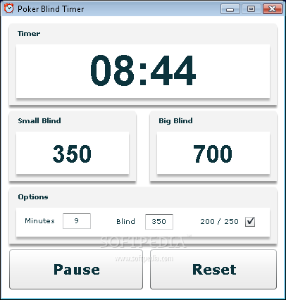 Poker Blind Timer screenshot 1