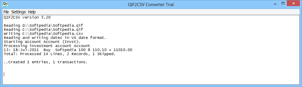 ЯʽQIF2CSVת3.10_Portable QIF2CSV Converter 3.10