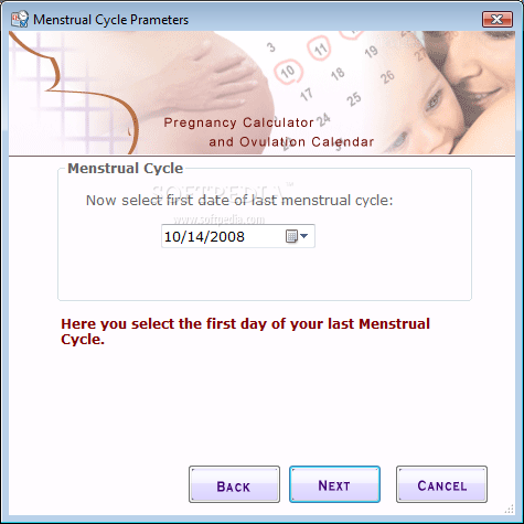 Fertility Calendar Girl on Pregnancy Ovulation Calendar