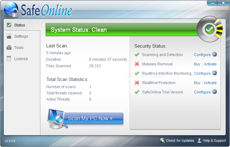 Prevx SafeOnline is one of the feature in Prevx 3.0, which has other extra