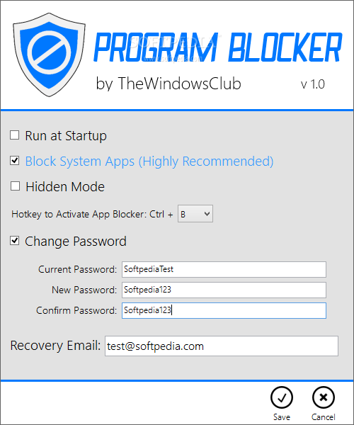 Program Blocker screenshot 4