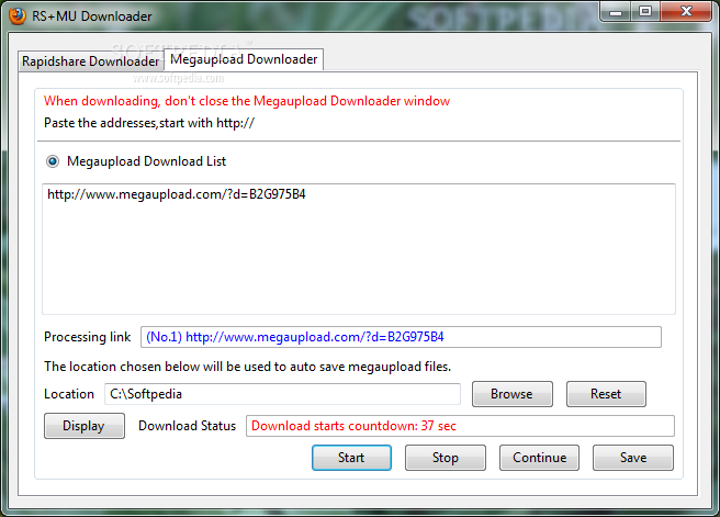 ѵ+ǿ2.4.0_RapidShare+MegaUpload Downloader 2.4.0