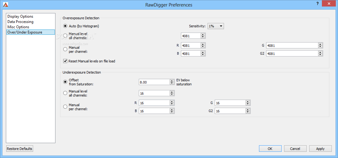 RawDigger 0.9.18216_RawDigger 0.9.18 Build 216 Beta