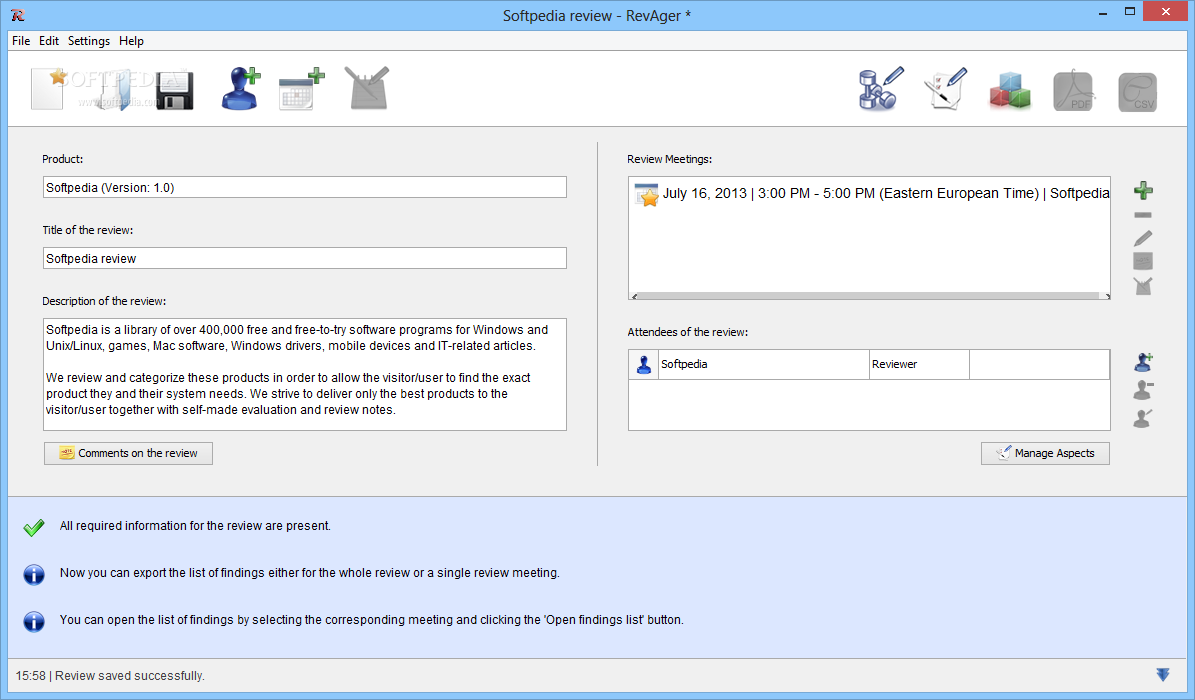 RevAger 1.4.2 Build 1.5.1
