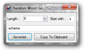 Random Word Generator Download