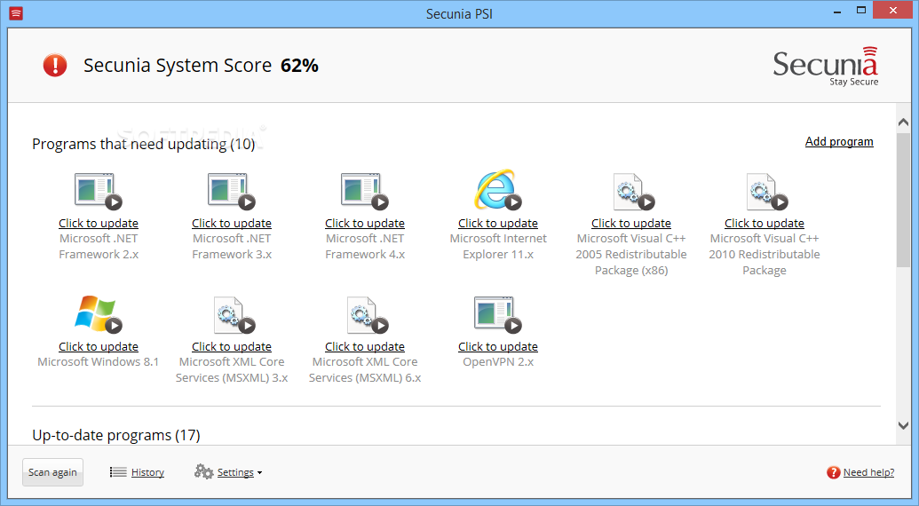 Secunia˾3.0.0.7011_Secunia Personal Software Inspector 3.0.0.7011