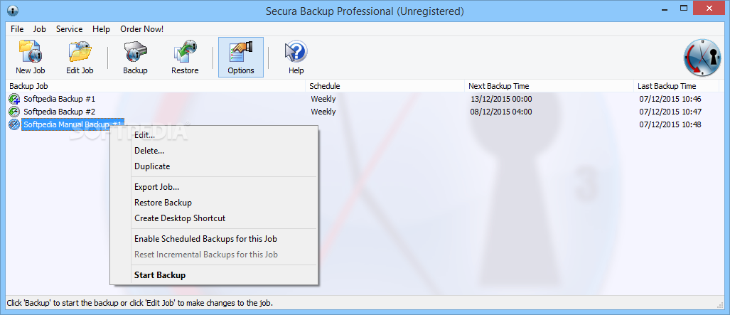 Securaרҵ3.09_Secura Backup Professional 3.09