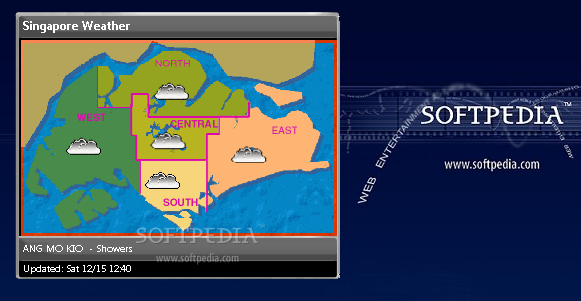 Singapore Weather Gadget Screenshots, screen capture - Softpedia