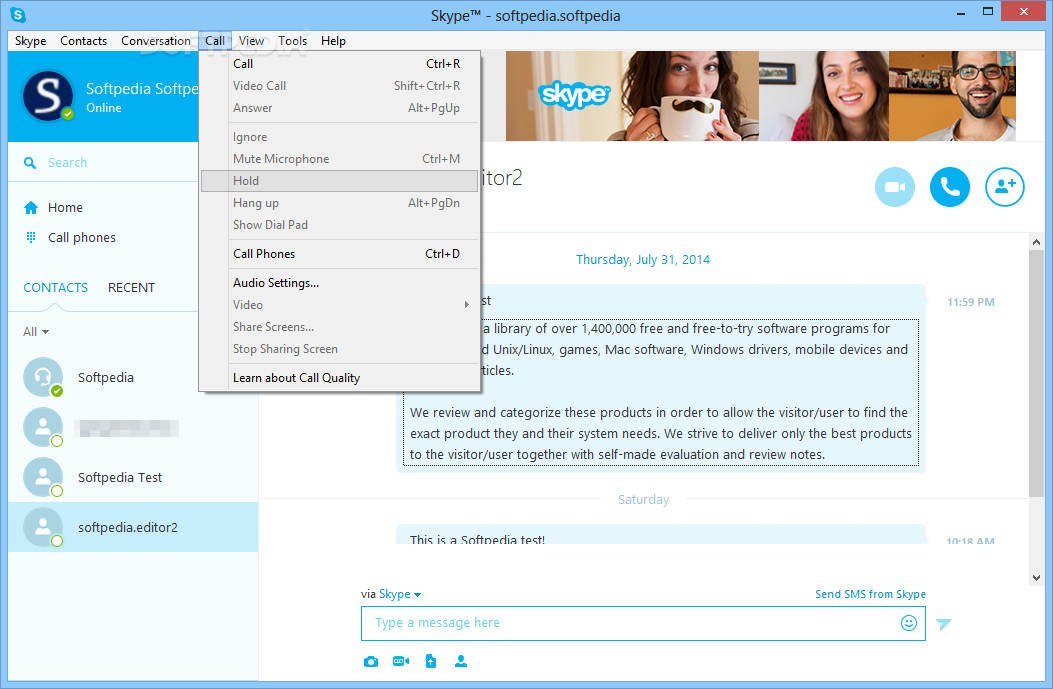 Skype screenshot 6