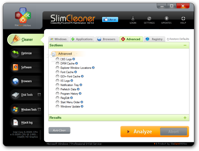 SlimCleaner 3.0.23129.39396 | ,, برنامج صيانة وتنظيف وتحسين أداء الحاسوب  SlimCleaner_4