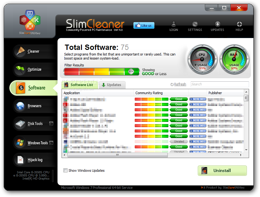 SlimCleaner screenshot 8