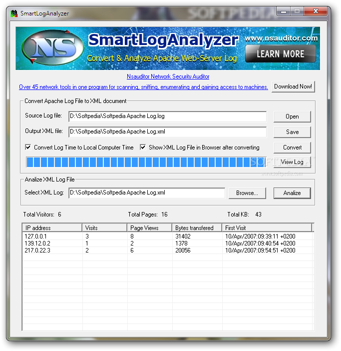 SmartLogAnalyzer 1.2.4