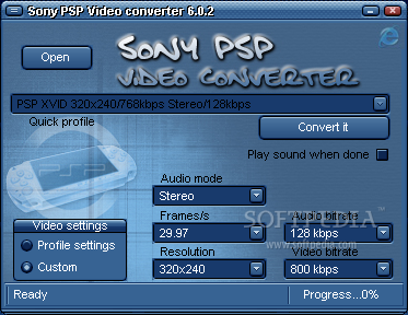 Sony PSP Video Converter