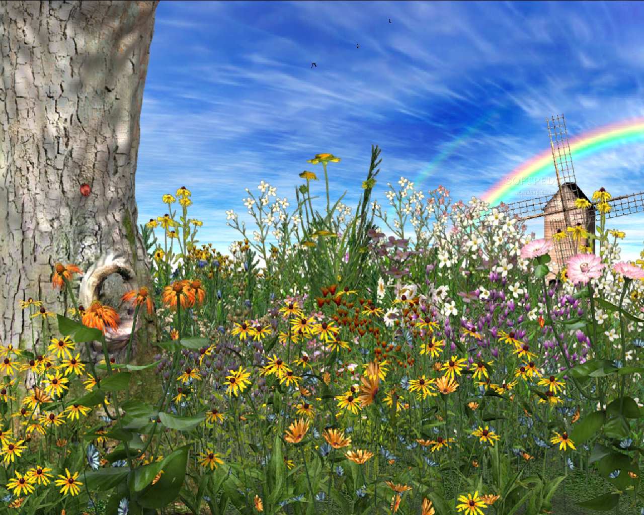 Spring Time Animated Wallpaper