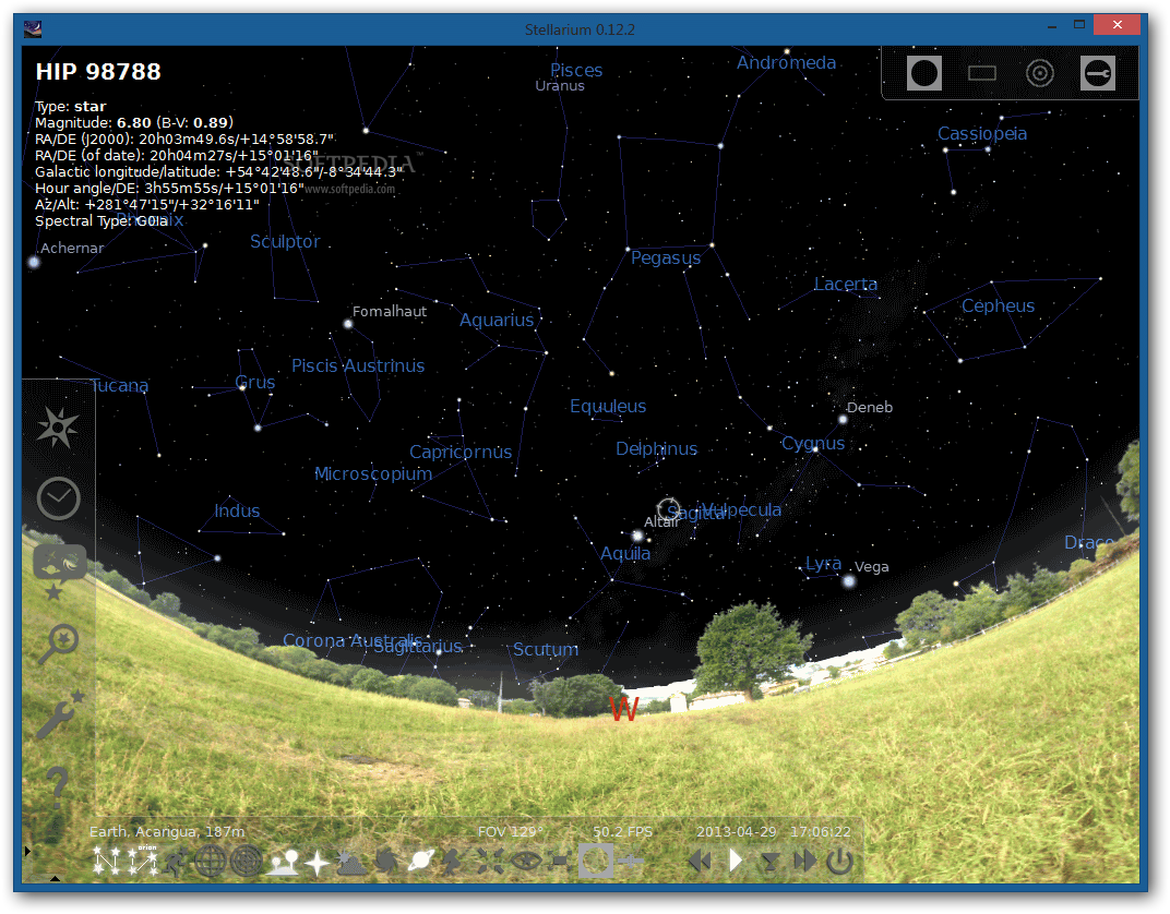 Stellarium : Software untuk Mempelajari Planet dan Semua Objek Luar Angkasa