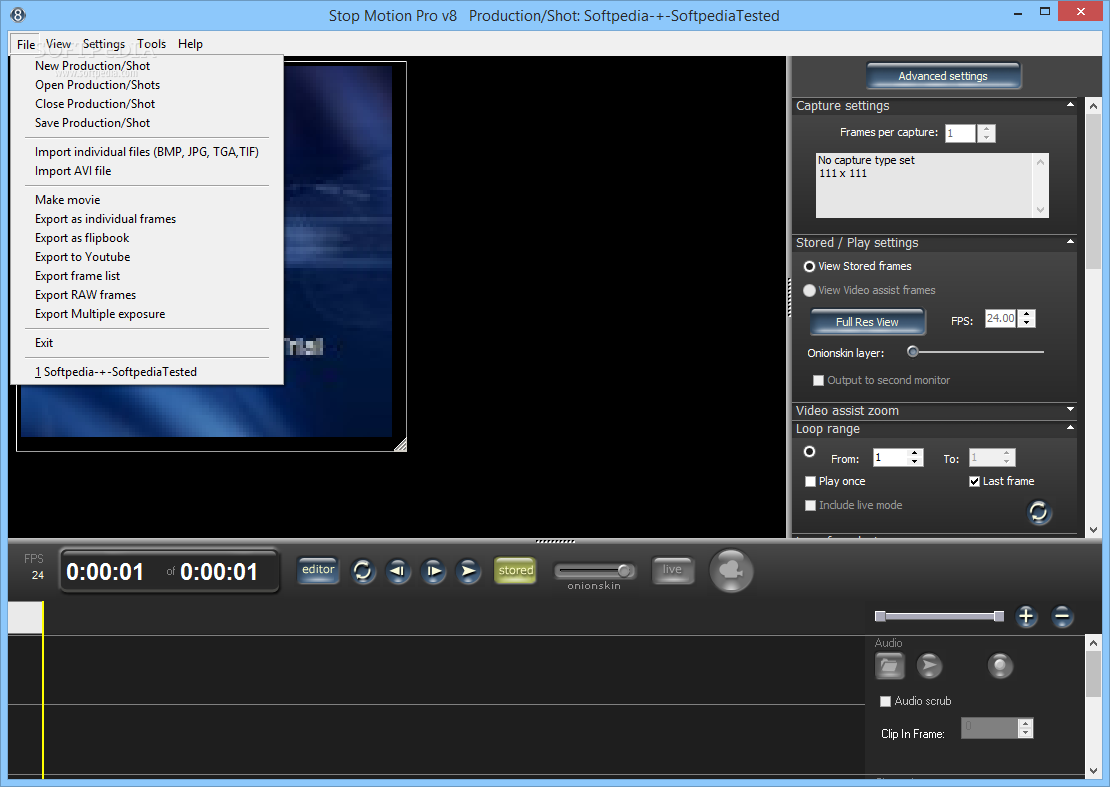 Webcam Animation Software