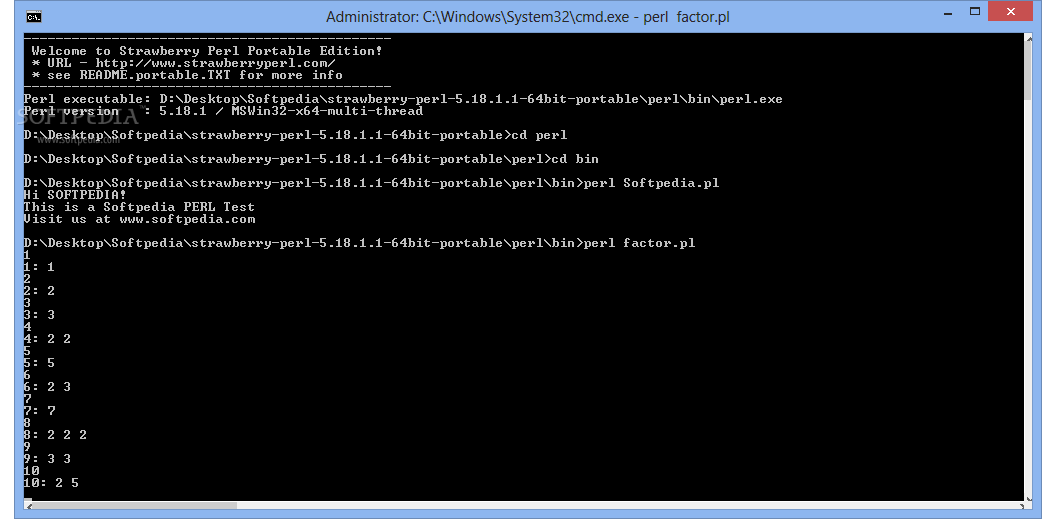 ݮPerlЯʽ5.16.2.2_Strawberry Perl Portable 5.16.2.2