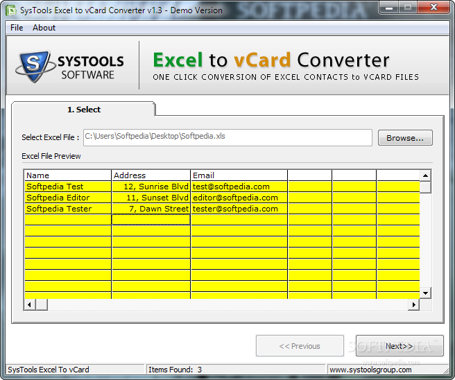 vCard Converter for Outlook Express - Free download and