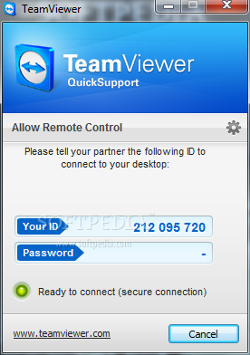 TeamViewer QuickSupport 8.0.22298