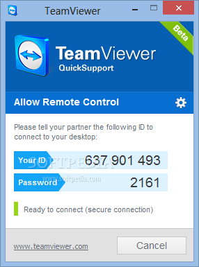 TeamViewer QuickSupport 9.0.25942