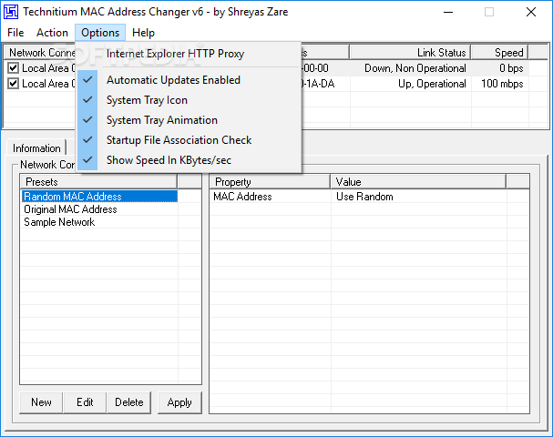 Technitium Mac Address Changer Free Download