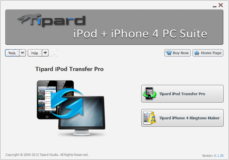 TipardiPod + iPhone 4G PC׼4.1.16_Tipard iPod + iPhone 4G PC Suite 4.1.16