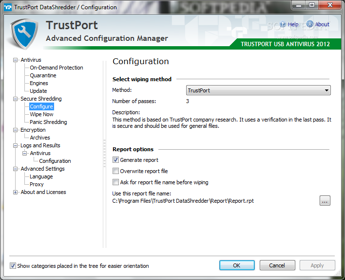 Trustport u3 antivirus 2017 11.0.0.4615 protect your u3 smart drives from virus s