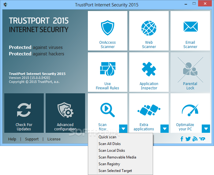 (TrustPort Internet Security 2013) وعرض لسريالات اصلية له 6 شهور للجميع  TrustPort-PC-Security_2
