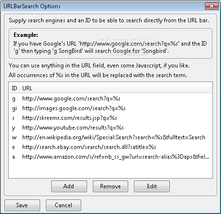 search image by url. URL bar search screenshot 2 - The Options window will offer you the 