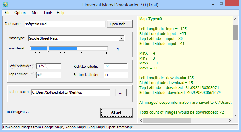 Easy yahoo maps downloader 4.3 by jamessul