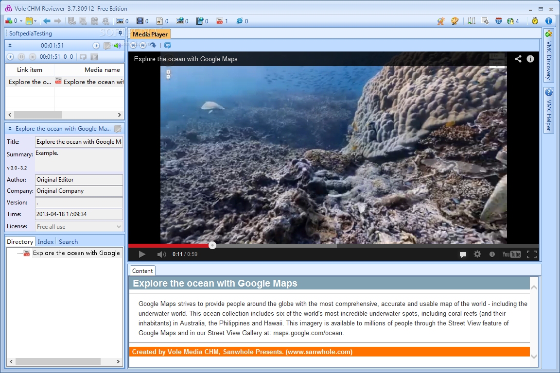 CHMѰ3.7.30912_Vole CHM Reviewer Free Edition 3.7.30912