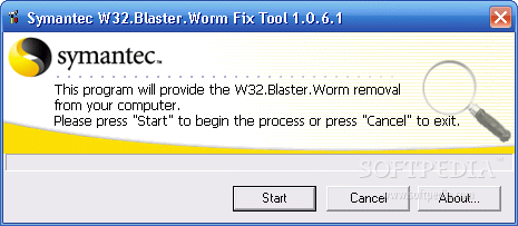 W32.Blaster Virus Patch