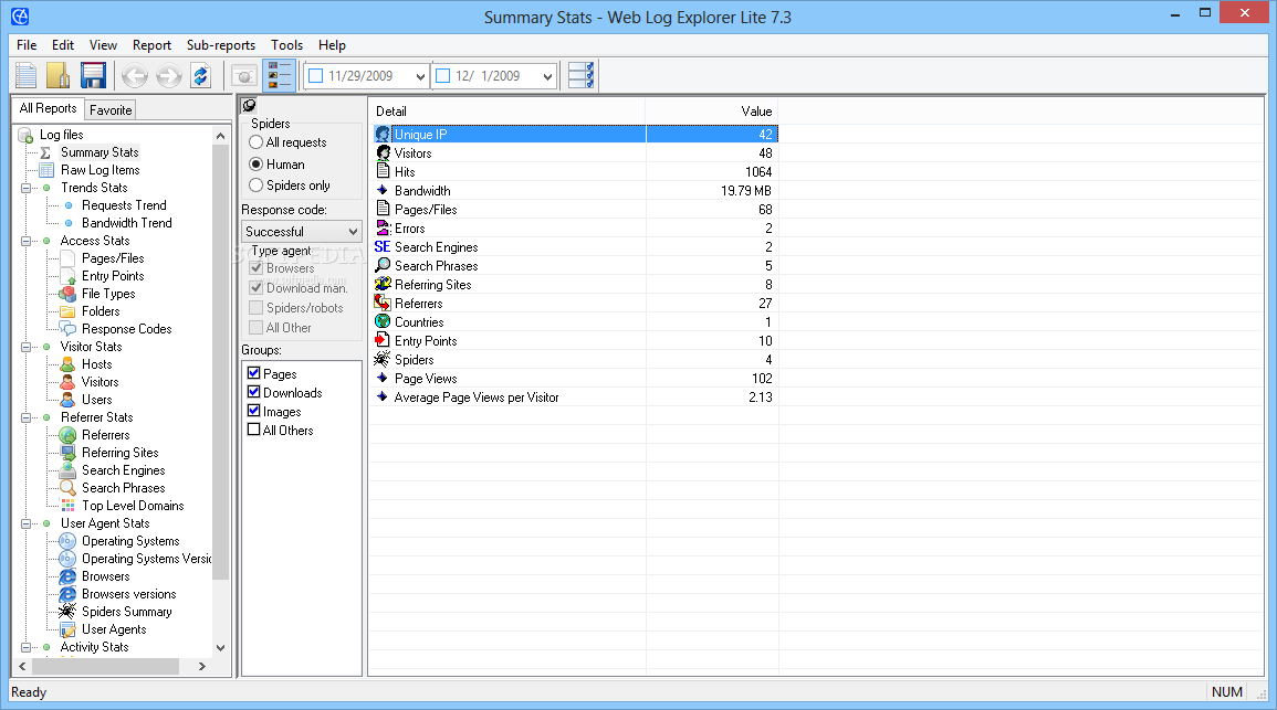 Web־6.21011_Web Log Explorer Lite 6.2 Build 1011