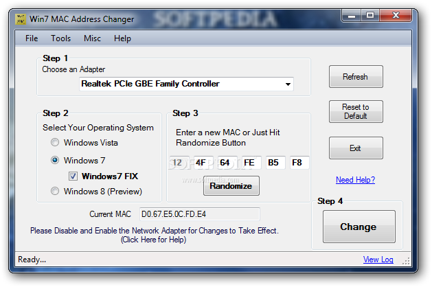 Download Mac Address Changer For Windows