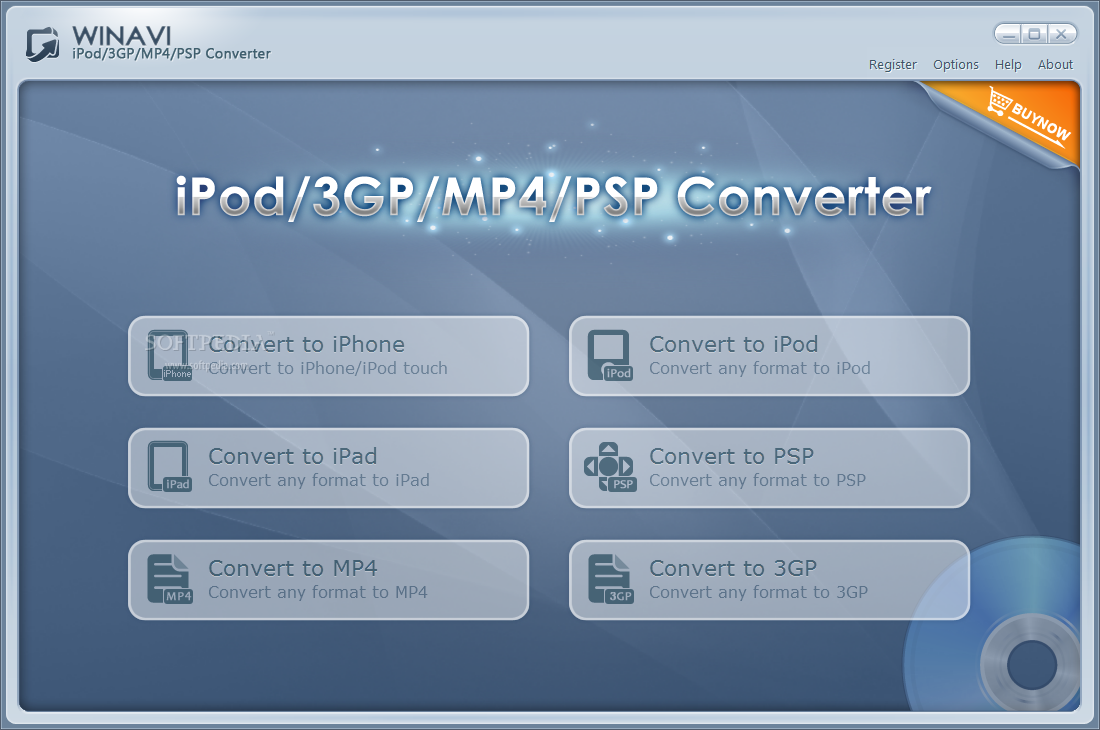 Winavi ipod psp video mp4 converter dark ripper