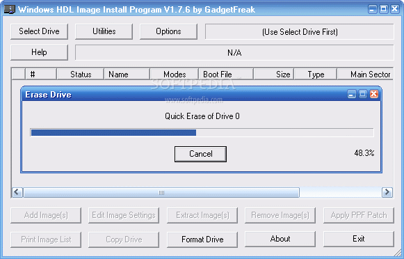 windows hdl image install program v1.7.6. for ps2