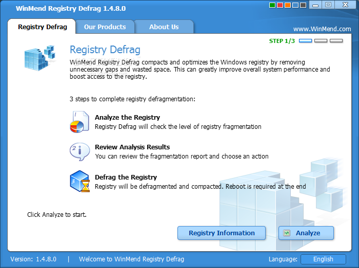 WinMendעƬ1.4.6_WinMend Registry Defrag 1.4.6