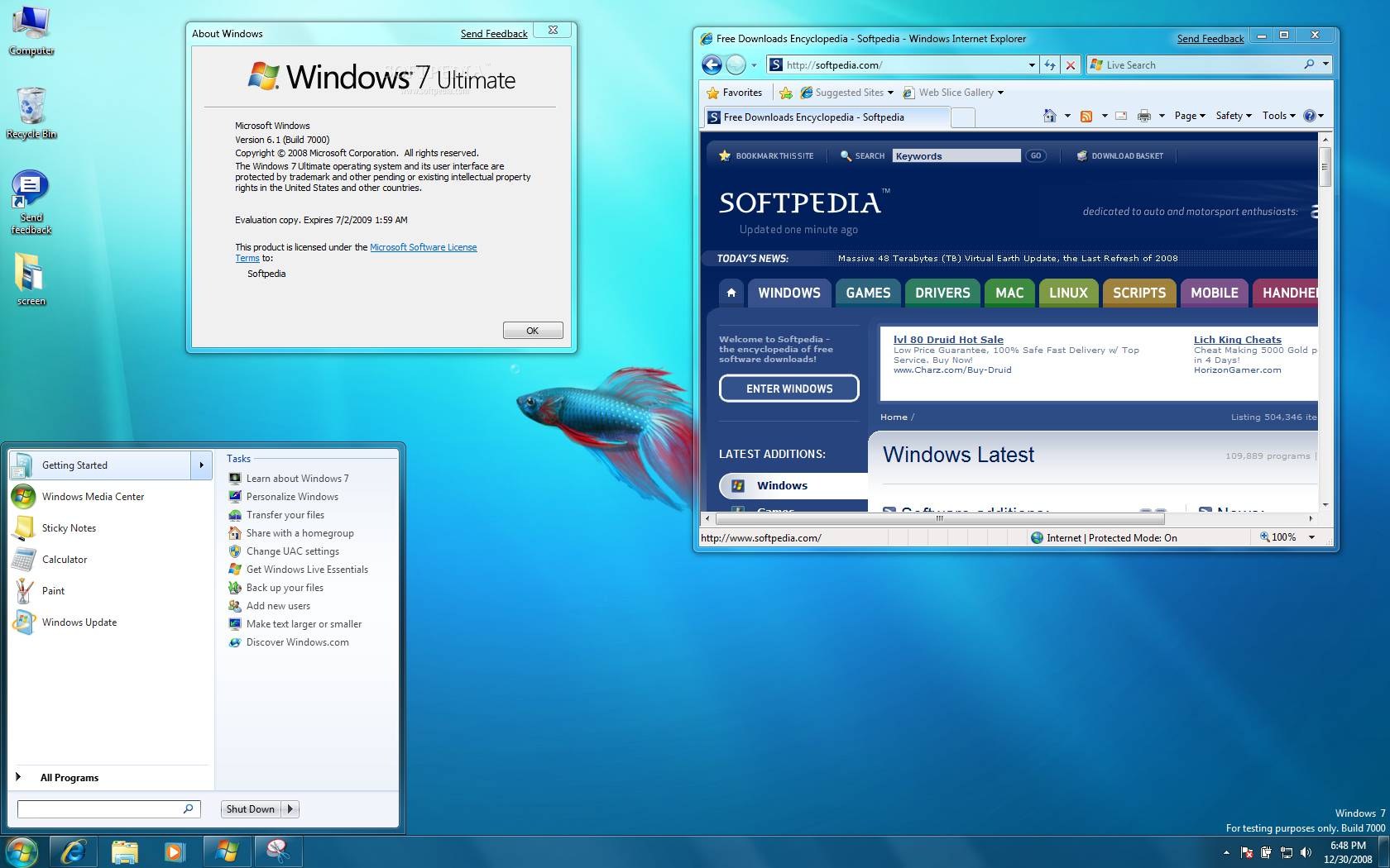 Windows 7 and Windows Server 2008 R2 Service Pack 1 KB976932
