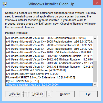 microsoft software cleanup tool