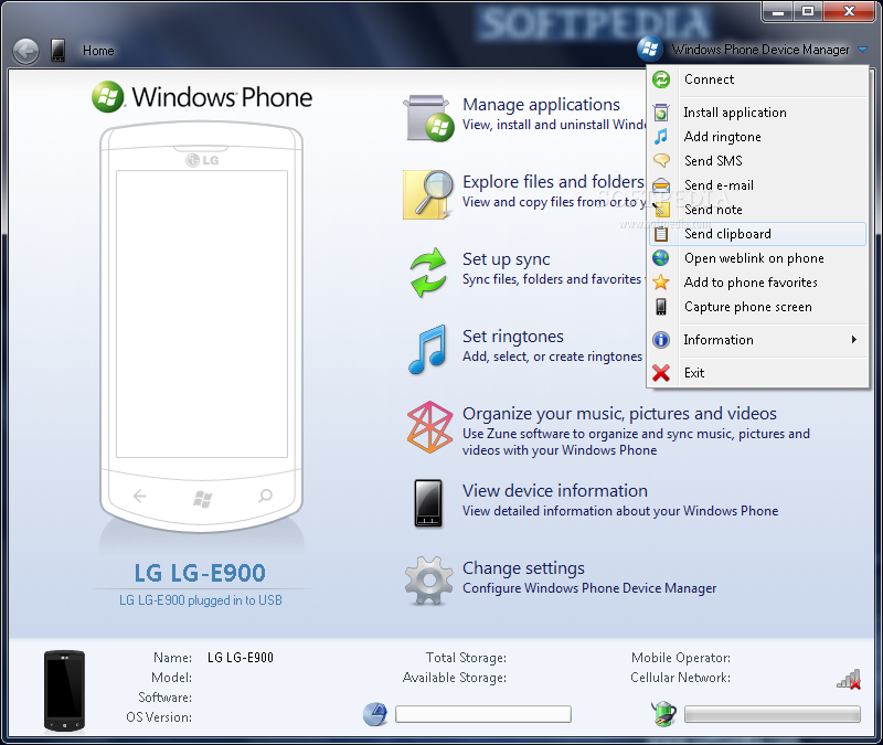 Quto Windows Phone Device Manager