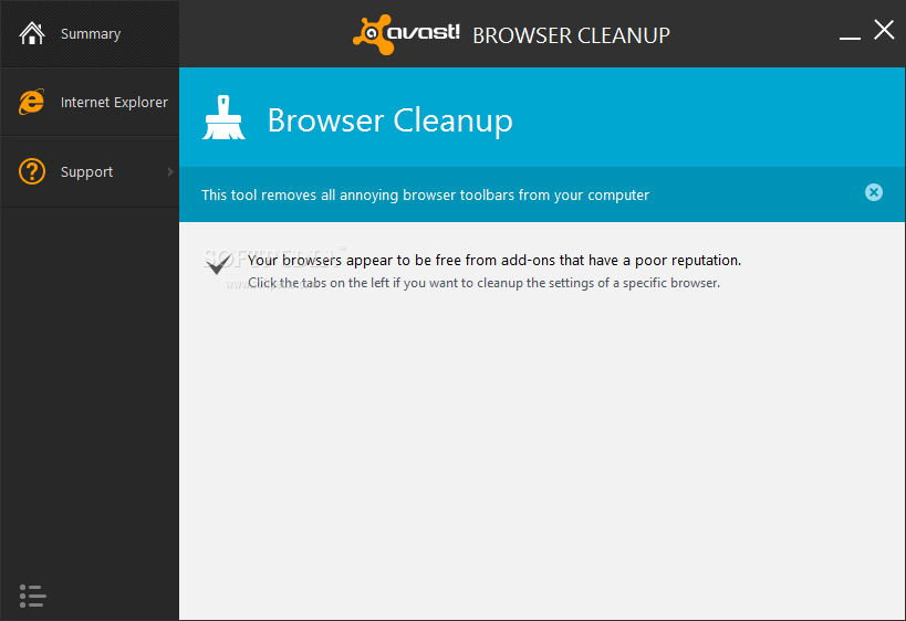 avast9.0.0.18_avast! Browser Cleanup 9.0.0.18