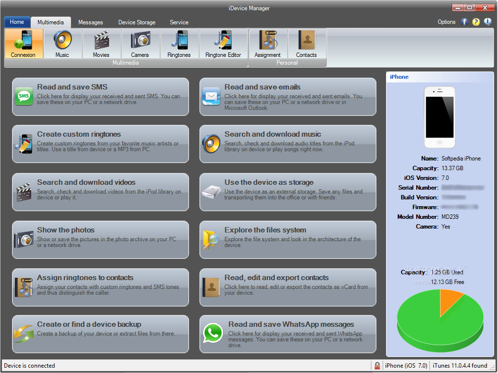 iDevice Manager 2.3.0.3