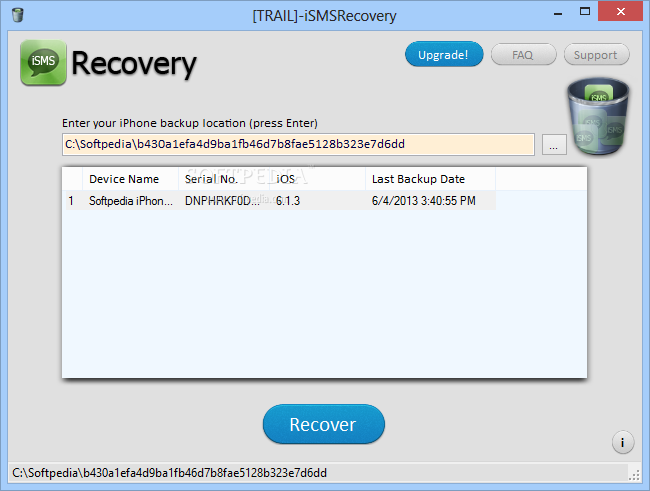 ISMSָ1.4.0.5_iSMS Recovery 1.4.0.5