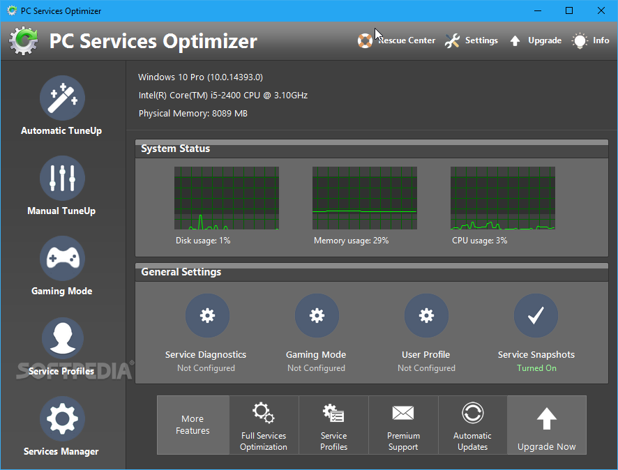 Optimize Vista Software
