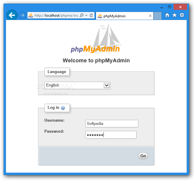 phpMyAdmin 4.0.3