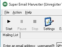  Super Email Harvester 6.10  